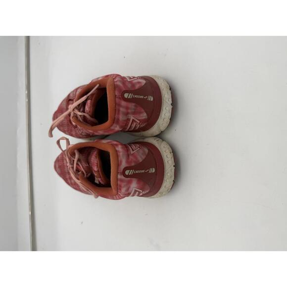 Brooks Ghost 13 Red Space Dye Sneakers Sz 11 Womens - Picture 3 of 5